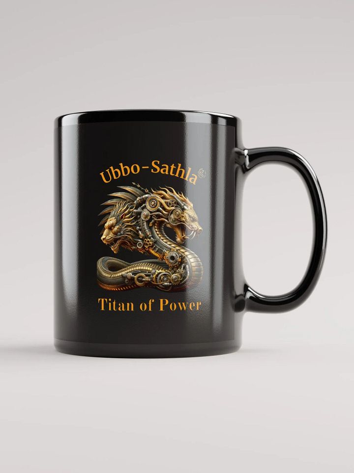 Supernal Ubbo-Sathla | Black Glossy Mug product image (1)
