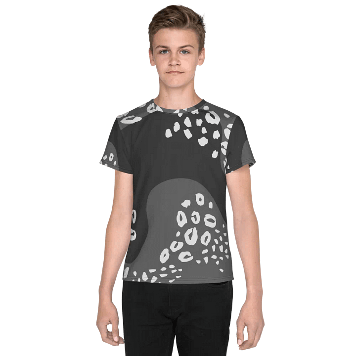 Dynamic Grey Youth T-Shirt product image (1)