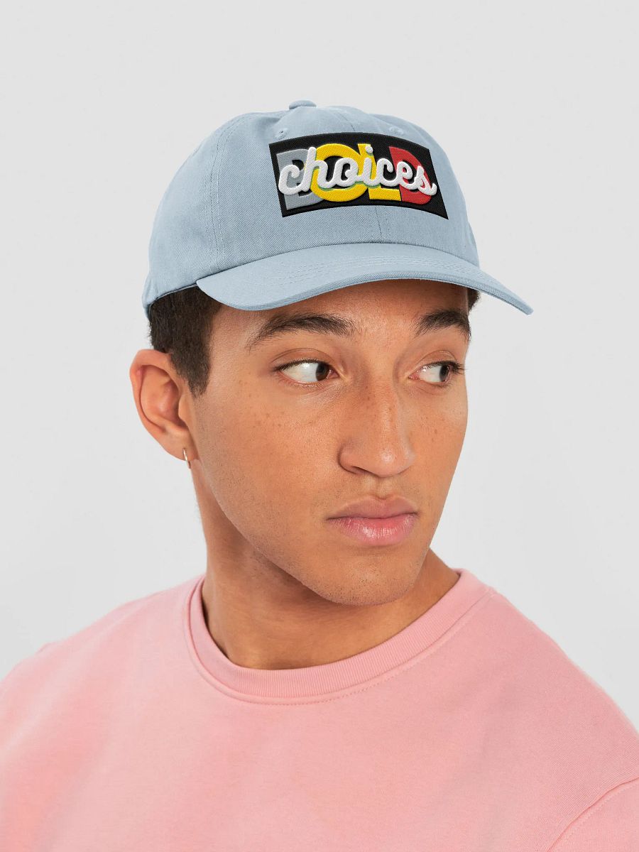 "Bold Choices" baseball hat product image (6)