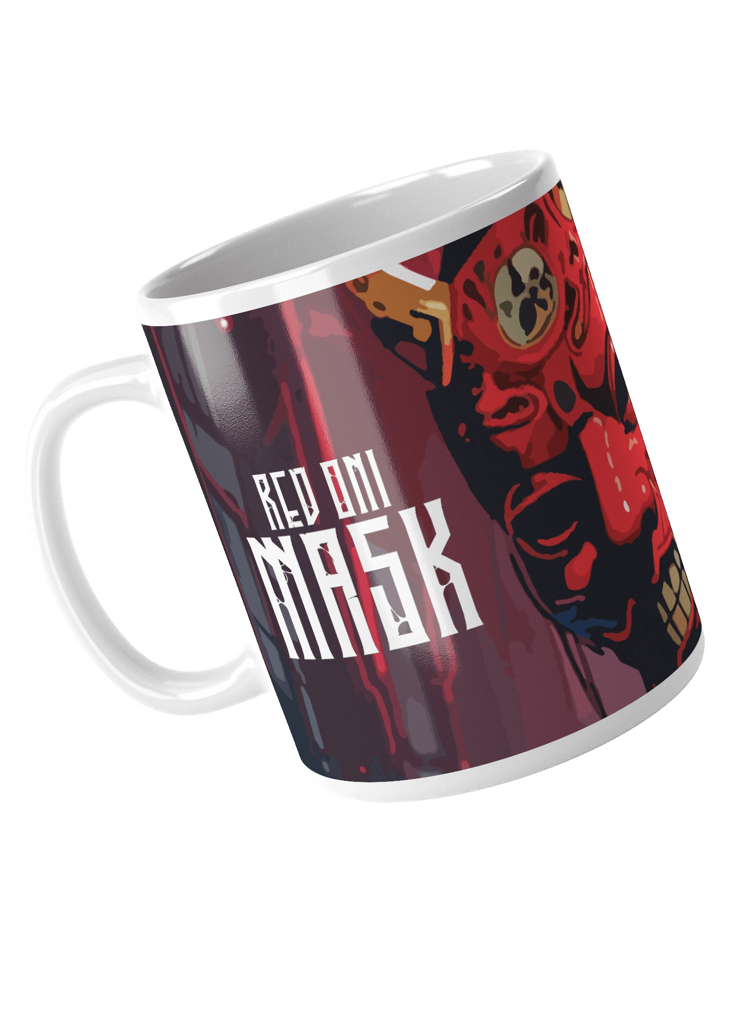 Cyber Oni Red Mug product image (5)