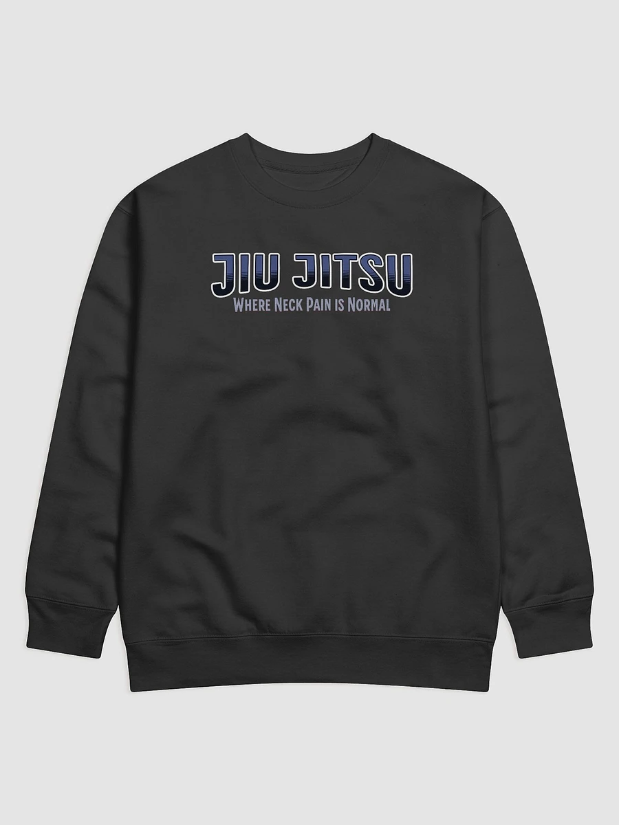 Jiu-Jitsu Where Neck Pain Is Normal Premium Sweatshirt product image (1)