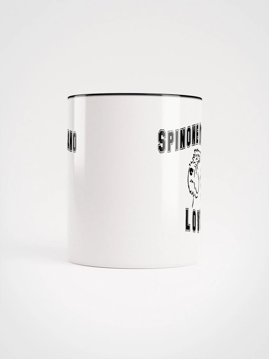 Spinone Italiano Lover MUG with black Spinone Head Silhouette product image (58)