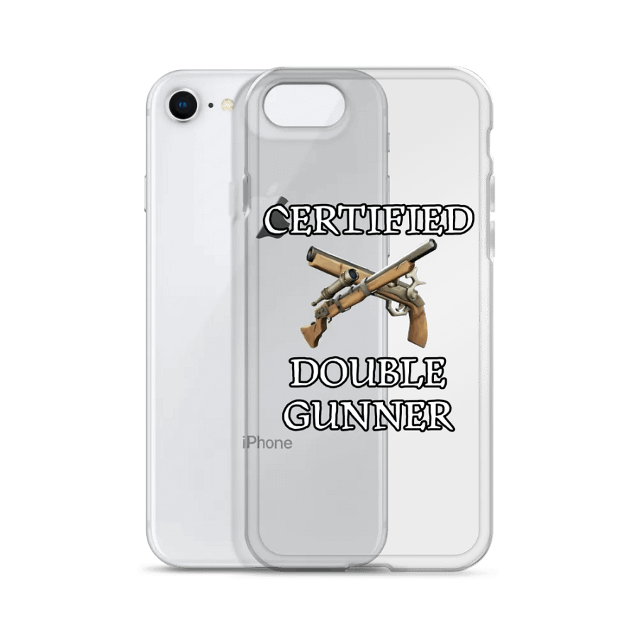 Certified Double Gunner iPhone Case Clear product image (2)