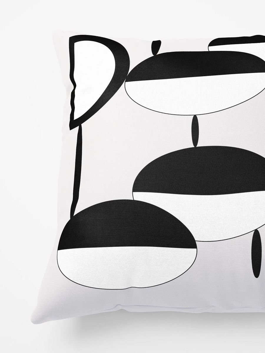 Modern Black and White Throw Pillows – Geometric Cushions for Sofa – Decorative Black White Pillows for Living Room product image (4)