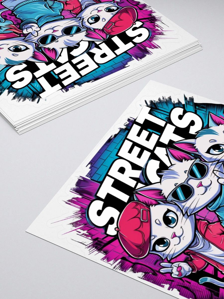 Street Cats Urban Stickers Set product image (10)