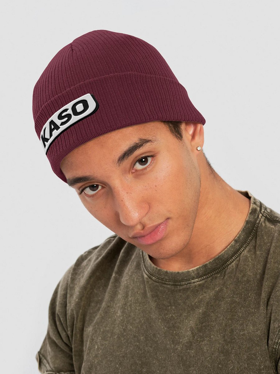 KASO Atlantis Organic Ribbed Beanie product image (22)