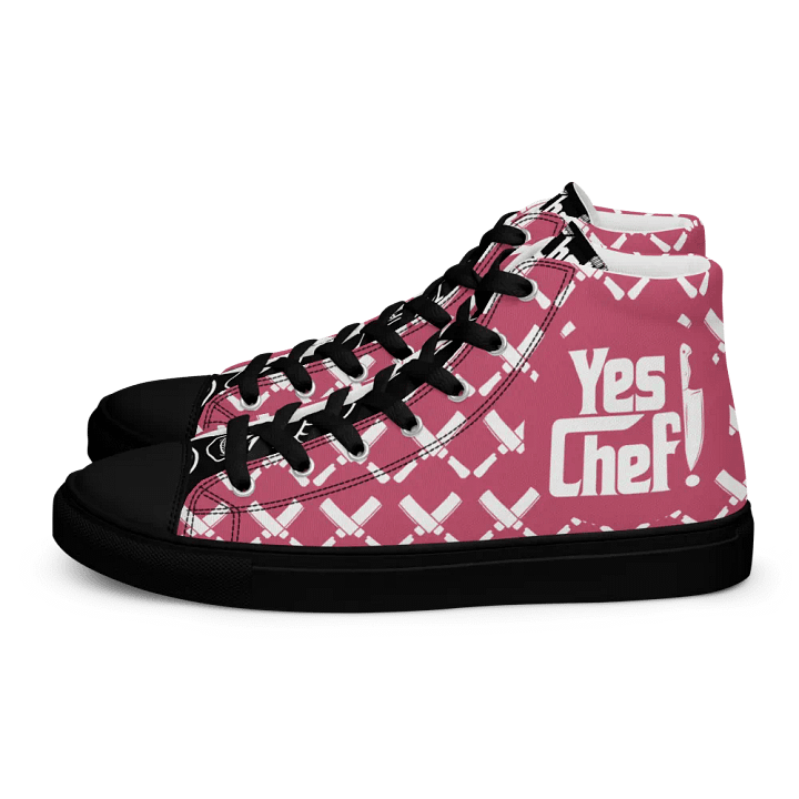 Yes Chef High Top Pink Berry/Black Female product image (1)