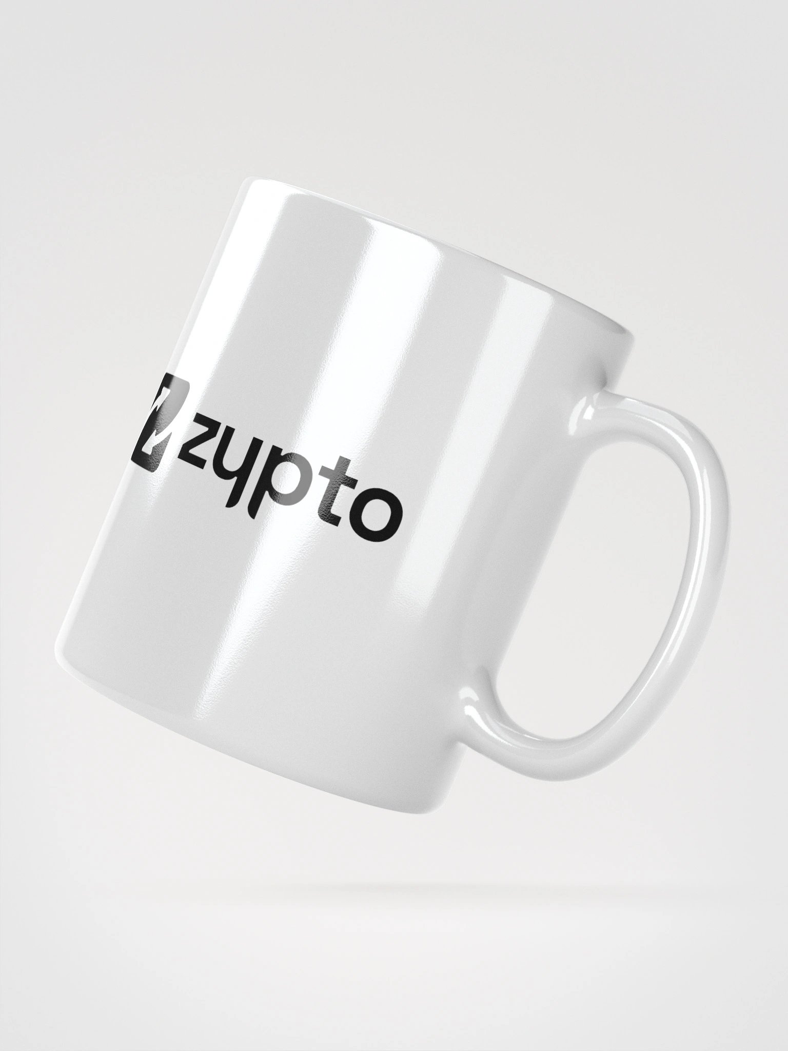 Black Zypto White Glossy Mug product image (4)