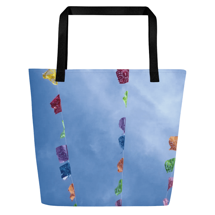 Papel Picado Large Tote with Pocket product image (1)