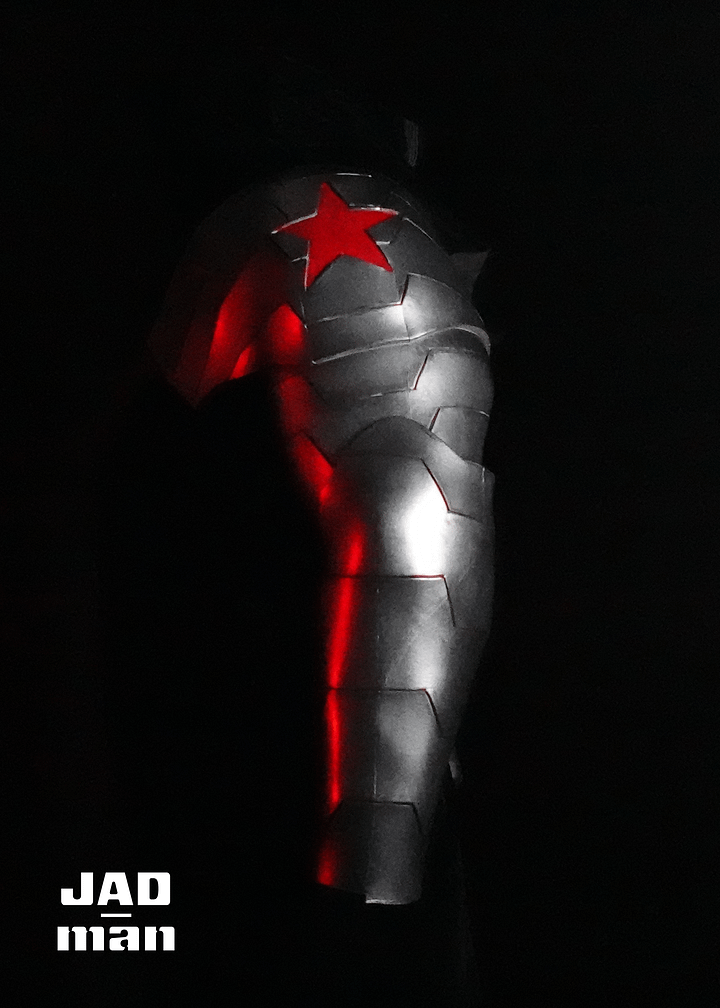 Winter Soldier Arm Foam Template product image (1)