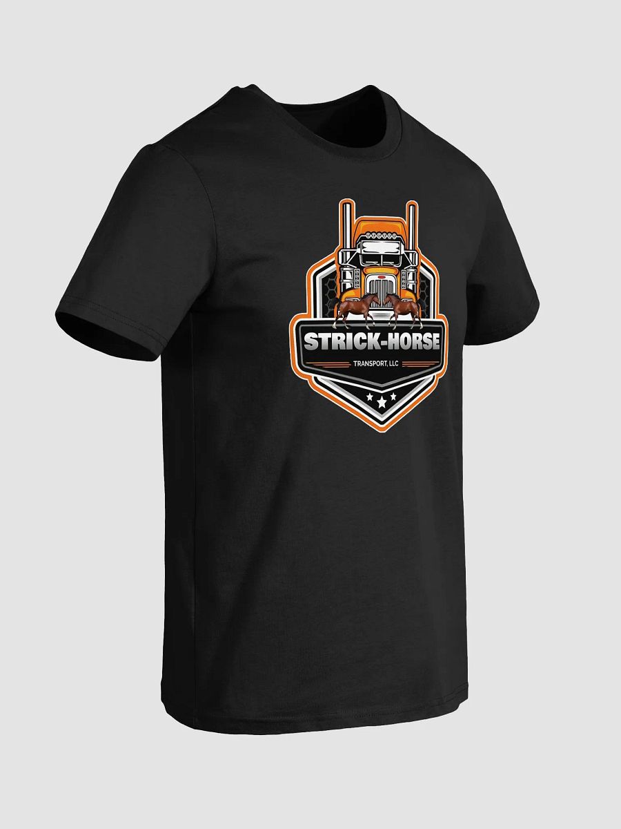 Strick-Horse Transport Logo Truck T-Shirt product image (14)