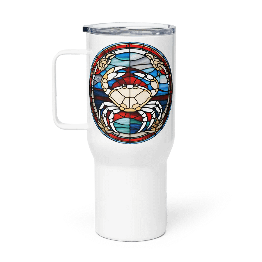 Spiritual Cancer - Unique Travel Mug Design - Circle Energy product image (1)