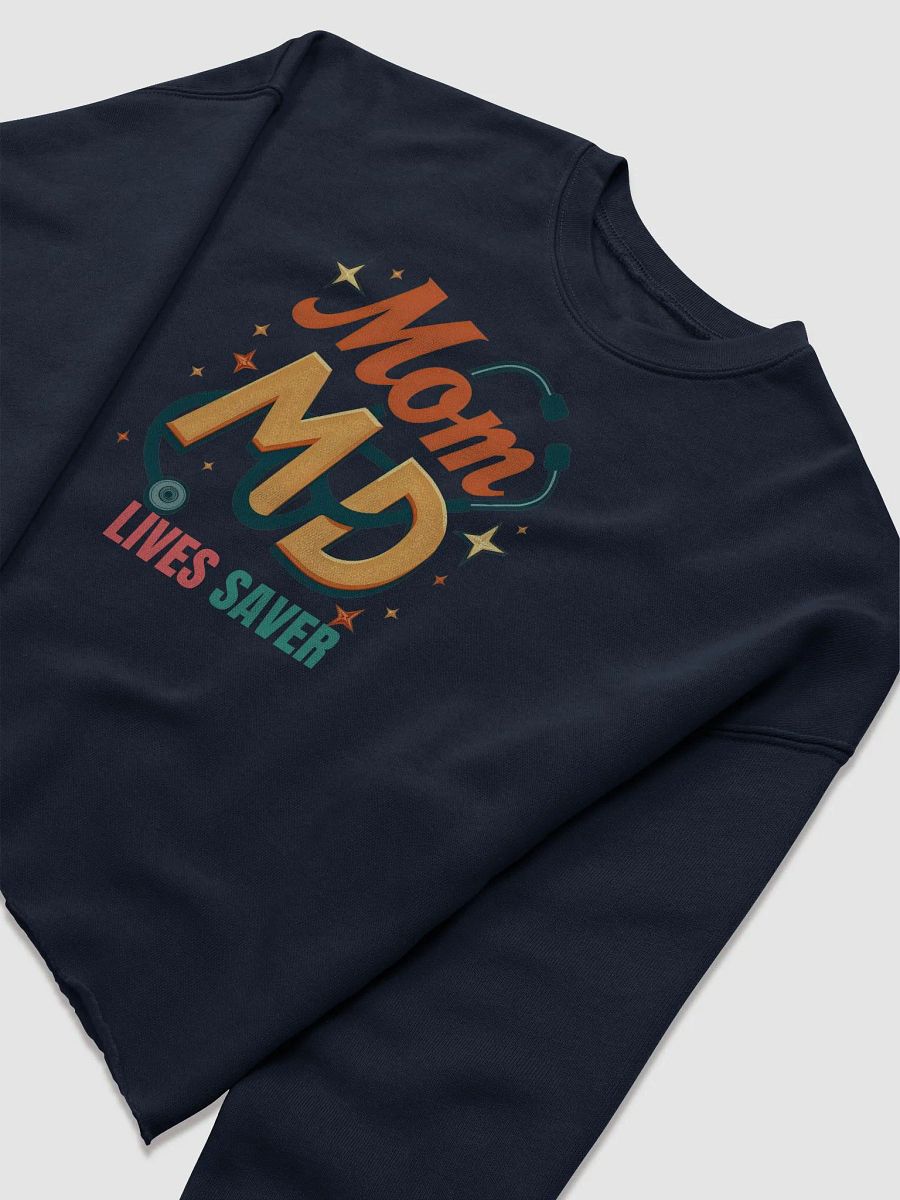 Mom MD Life Saver Fleece Crop Sweatshirt product image (21)