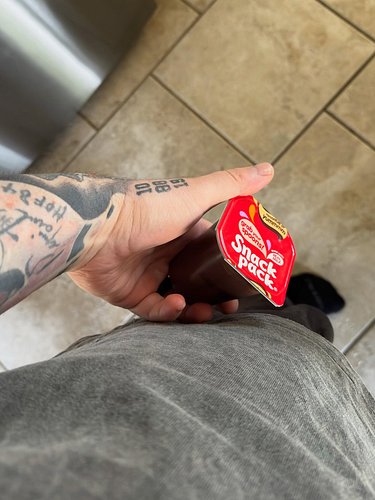 Best part of wisdom tooth recovery. Keep that mfin thang on me #snackpack #pudding #recovery