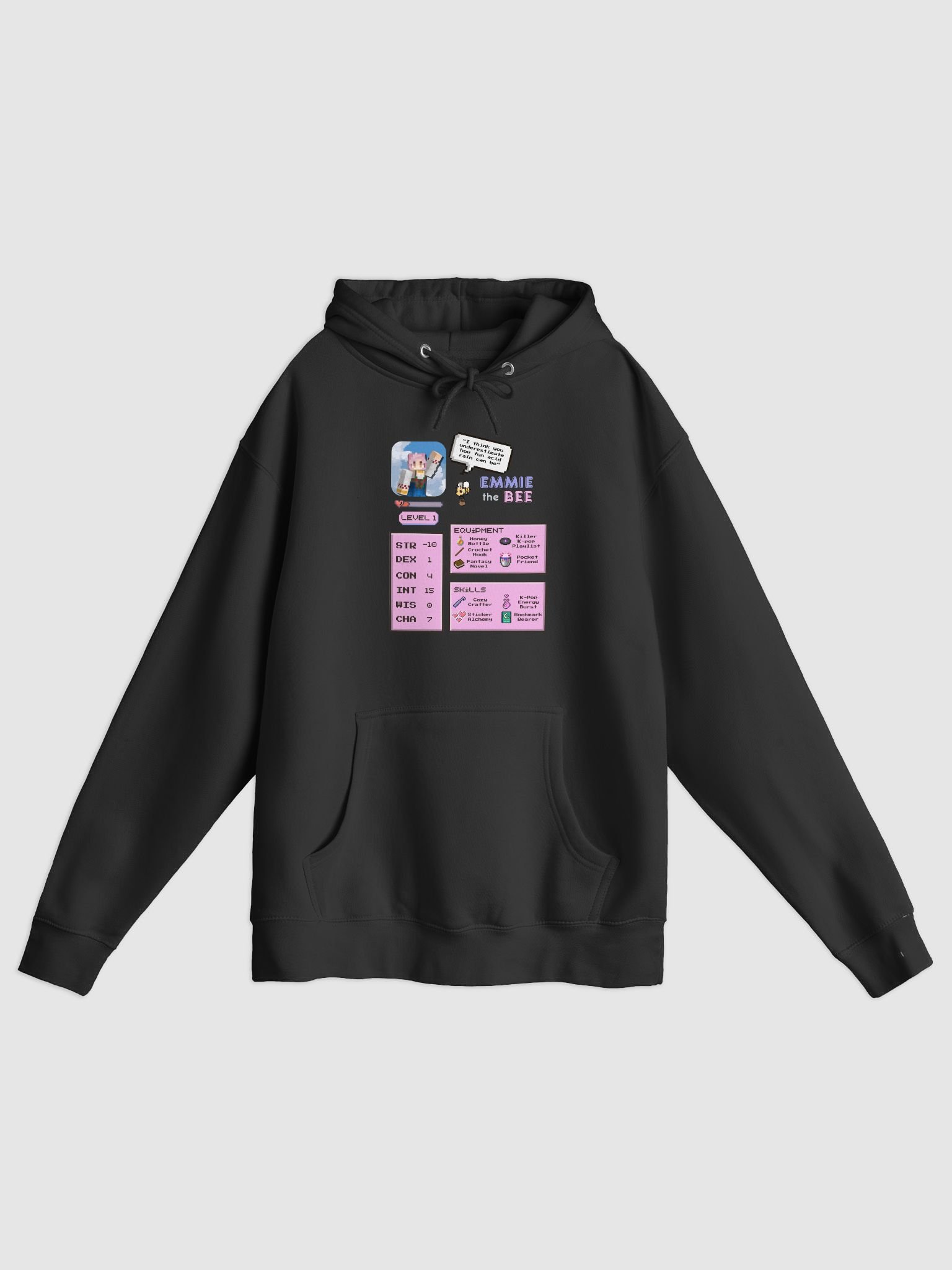 Emmie the Bee Profile Hoodie product image (1)
