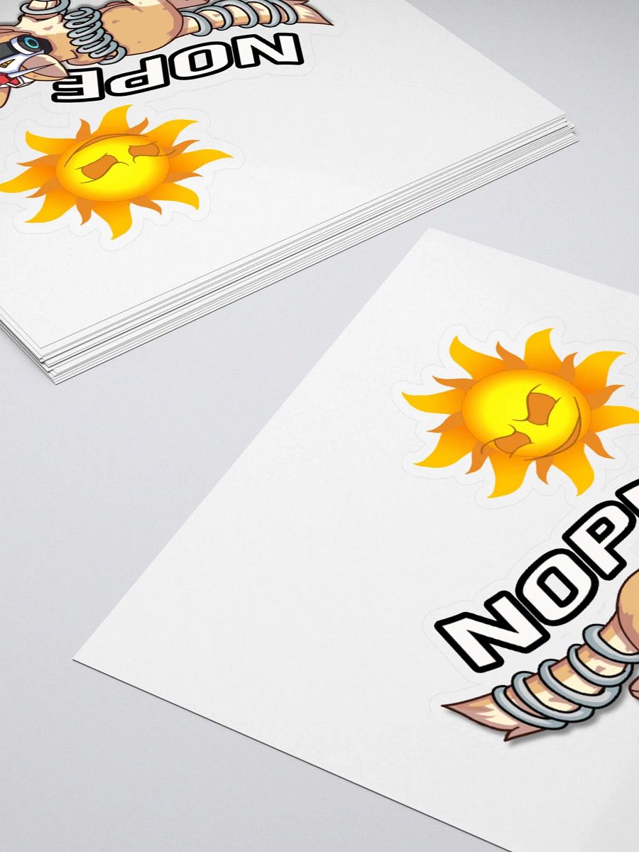 NOPE w/ Sun Sticker product image (4)