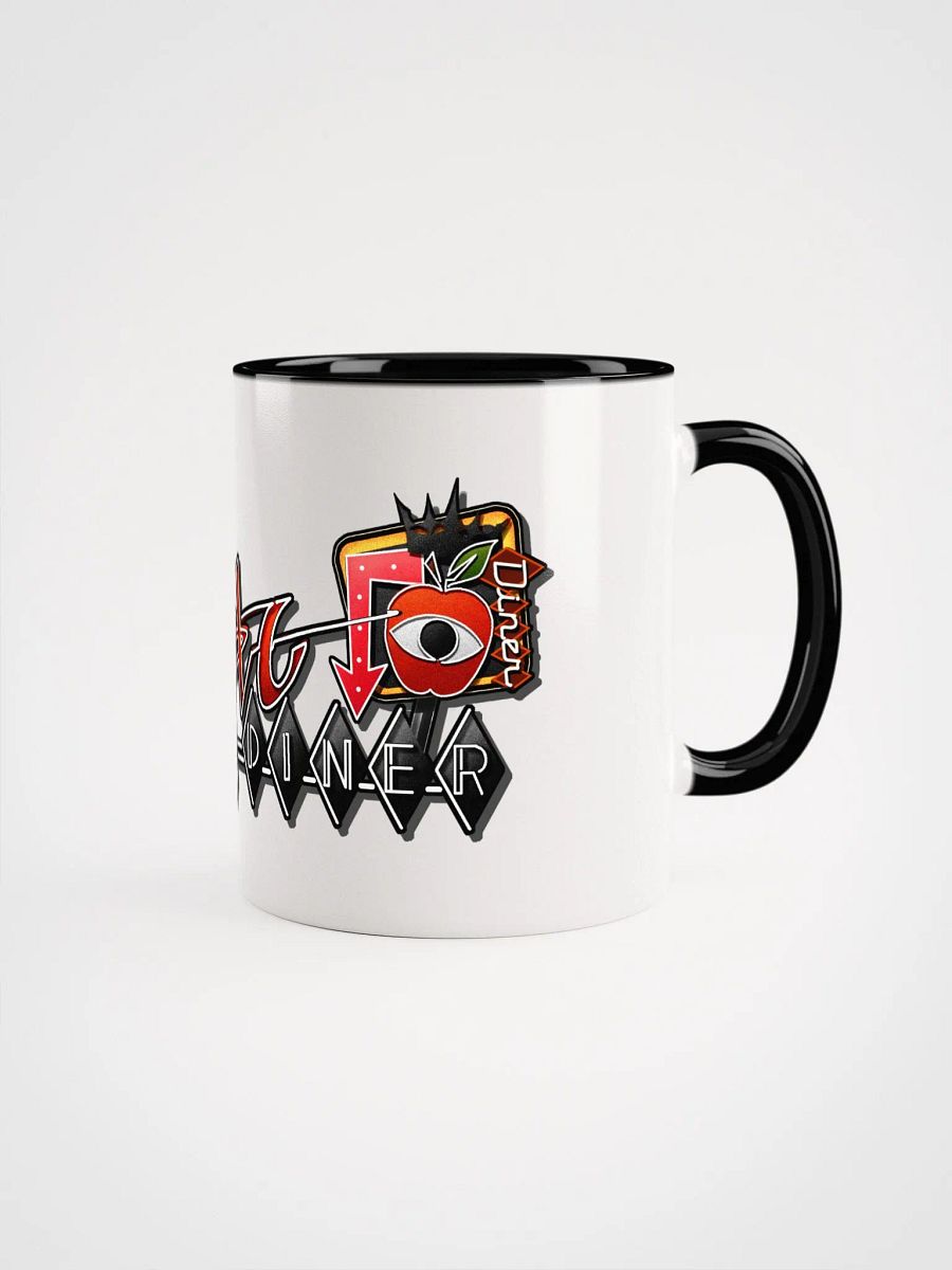 King Apple Diner (Color) ✦ Ceramic Mug with Color Inside product image (1)