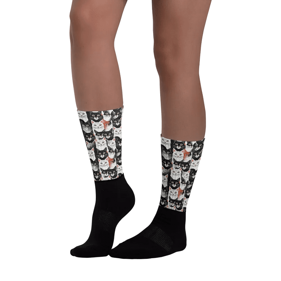 Katz Katz Katz Black Foot Socks product image (3)
