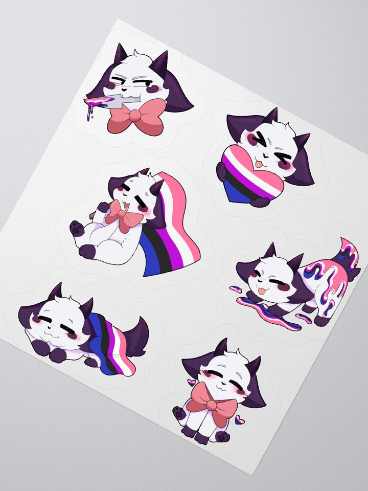 PRIDE/Genderfluid Sticker Sheet product image (2)