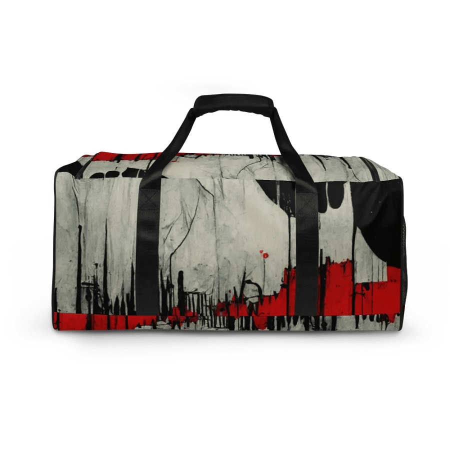 Cityscape Abstract All-Over Duffle Bag product image (4)