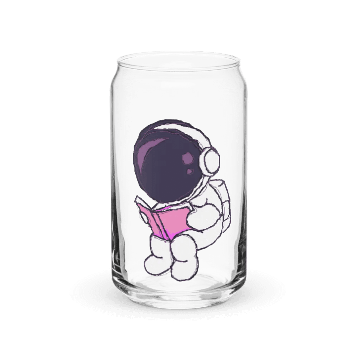 Reading Astronaut Can Glass product image (1)