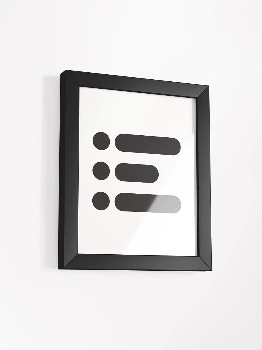 Framed High-Quality Matte Poster product image (1)