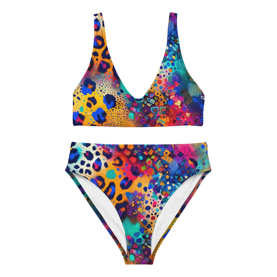 Electric Jungle Leopard Bikini product image (9)