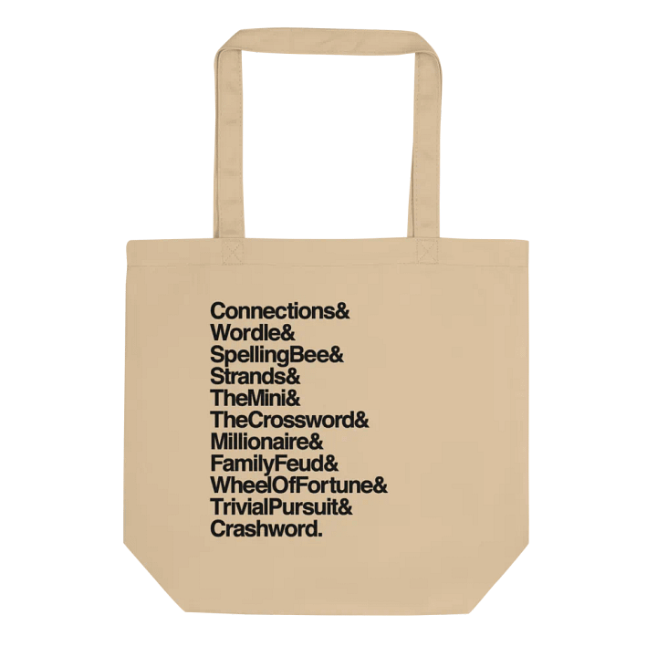 Puzzles & Gameshows Wordsearch Tote Bag product image (1)