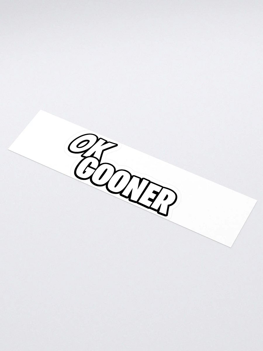 OK GOONER STICKER product image (1)