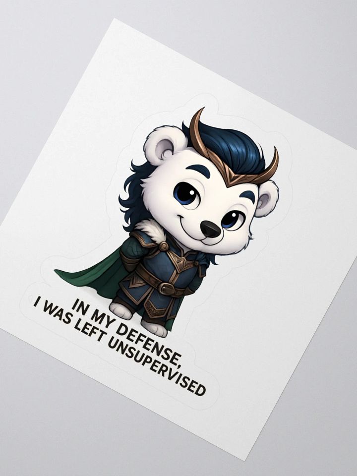 In my defense Stickers product image (2)