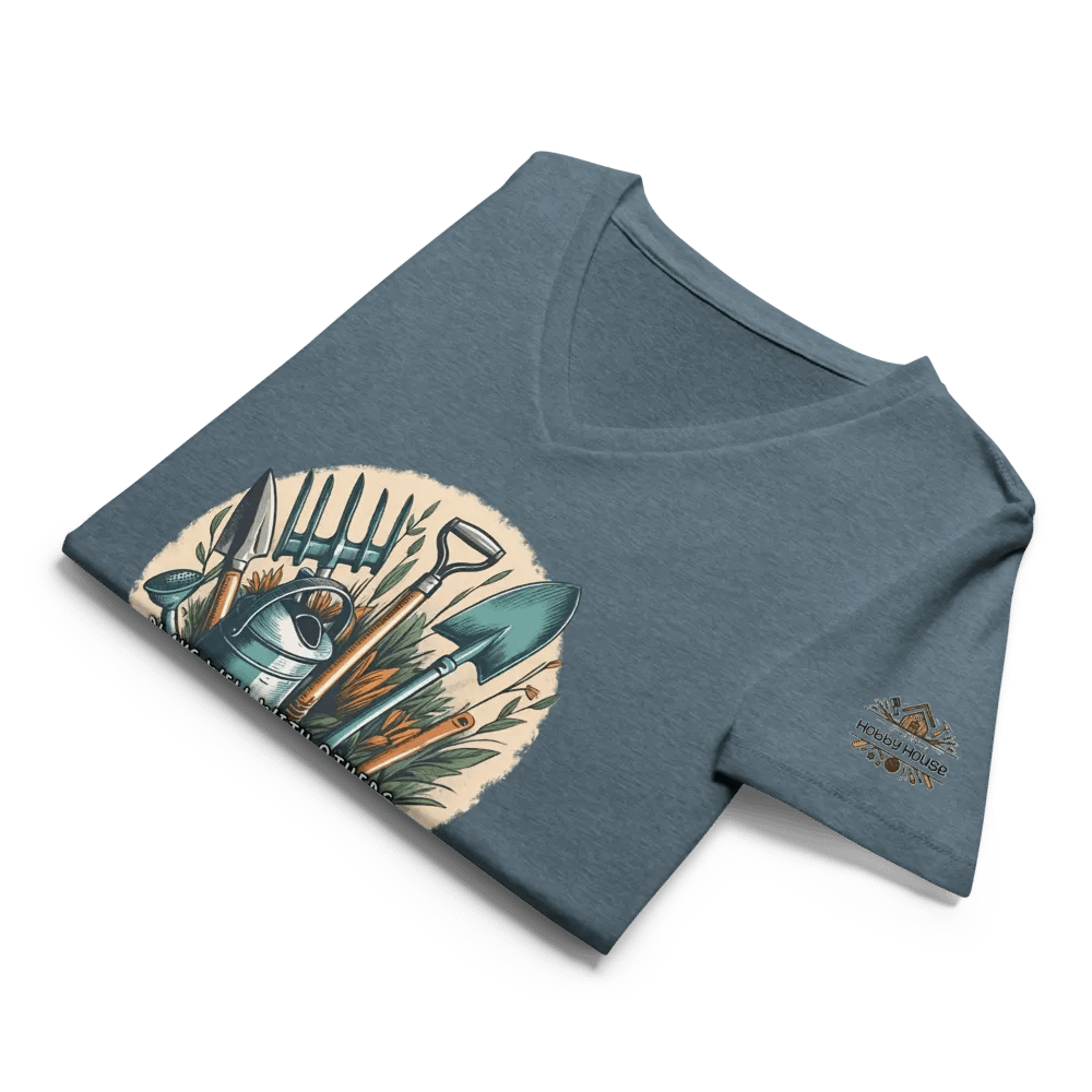 Plays Well With Dirt | Women’s V-Neck T-Shirt product image (36)