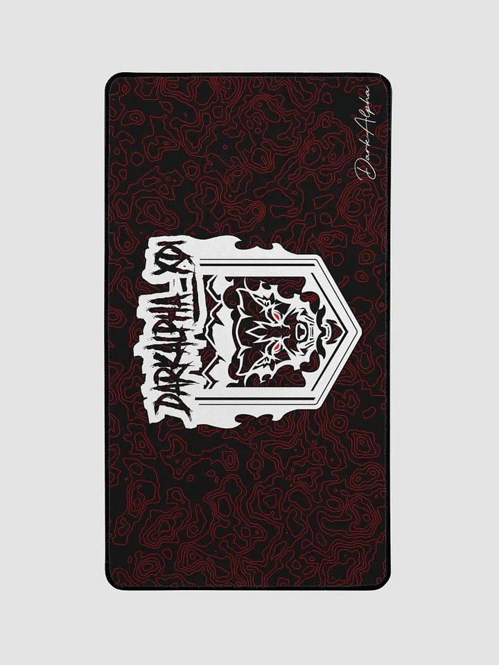 DarkAlpha Red Topograph Mouse Pad product image (1)