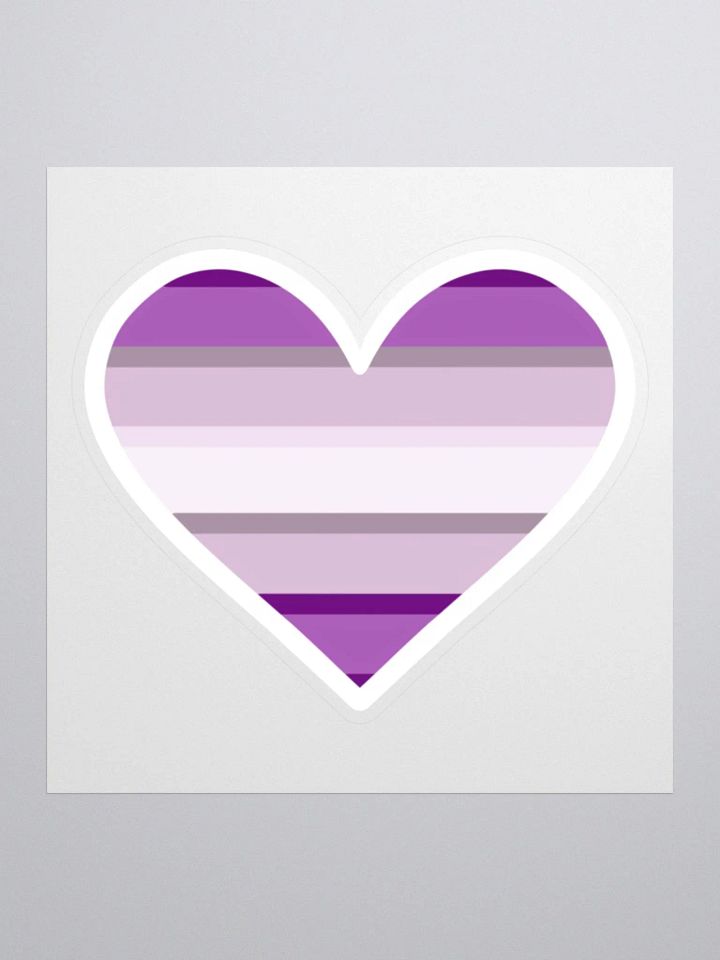 Grey-Romantic Pride Sticker product image (3)
