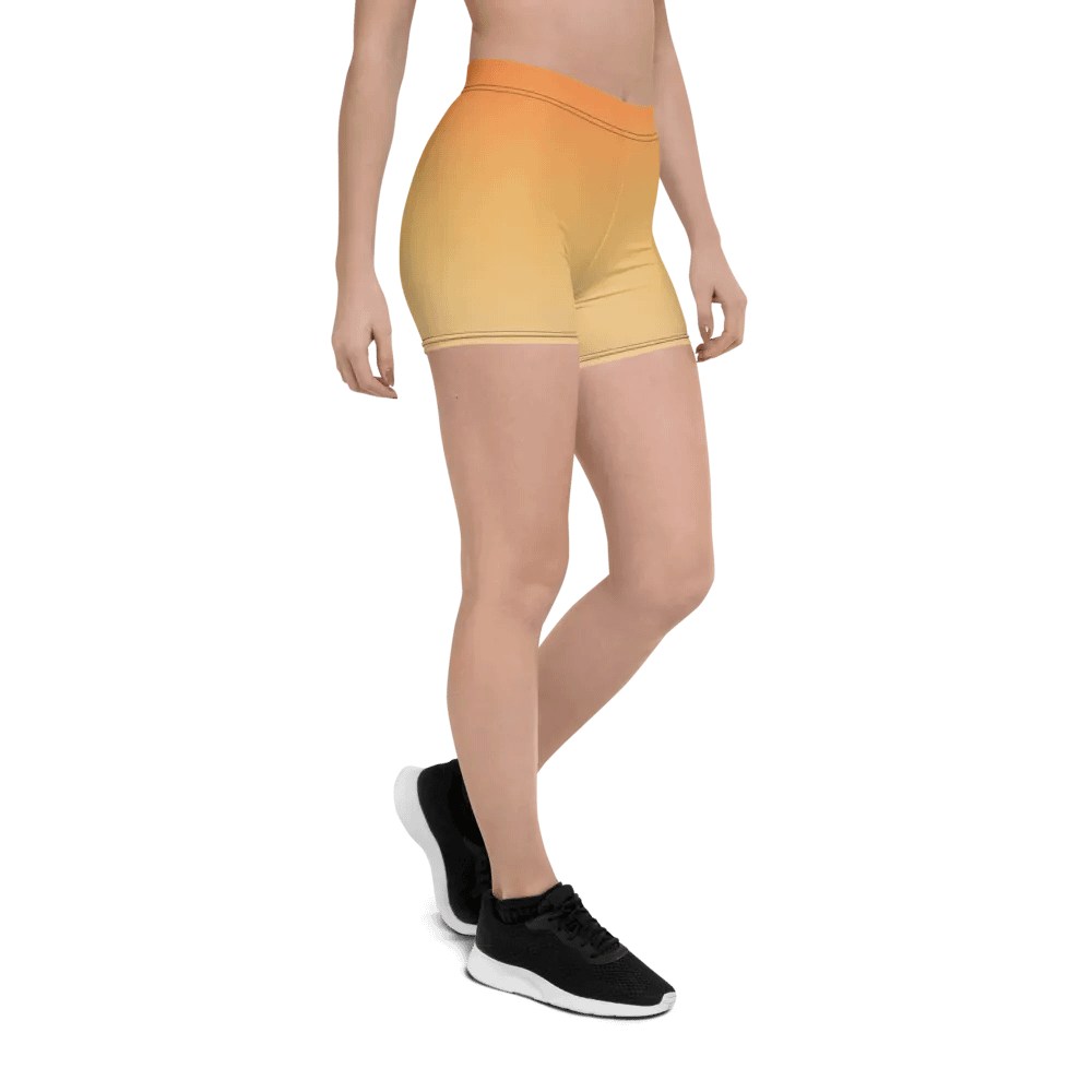 Radient Sunset All-Over Print Shorts product image (7)