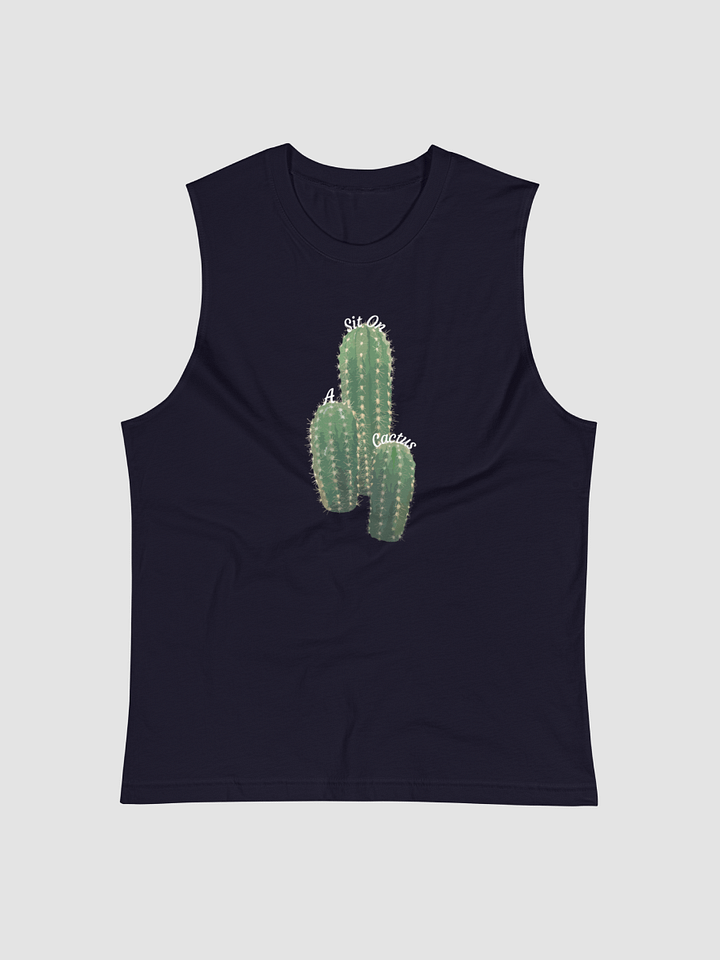 NightlyOwl Men's Cactus Tank Top product image (2)