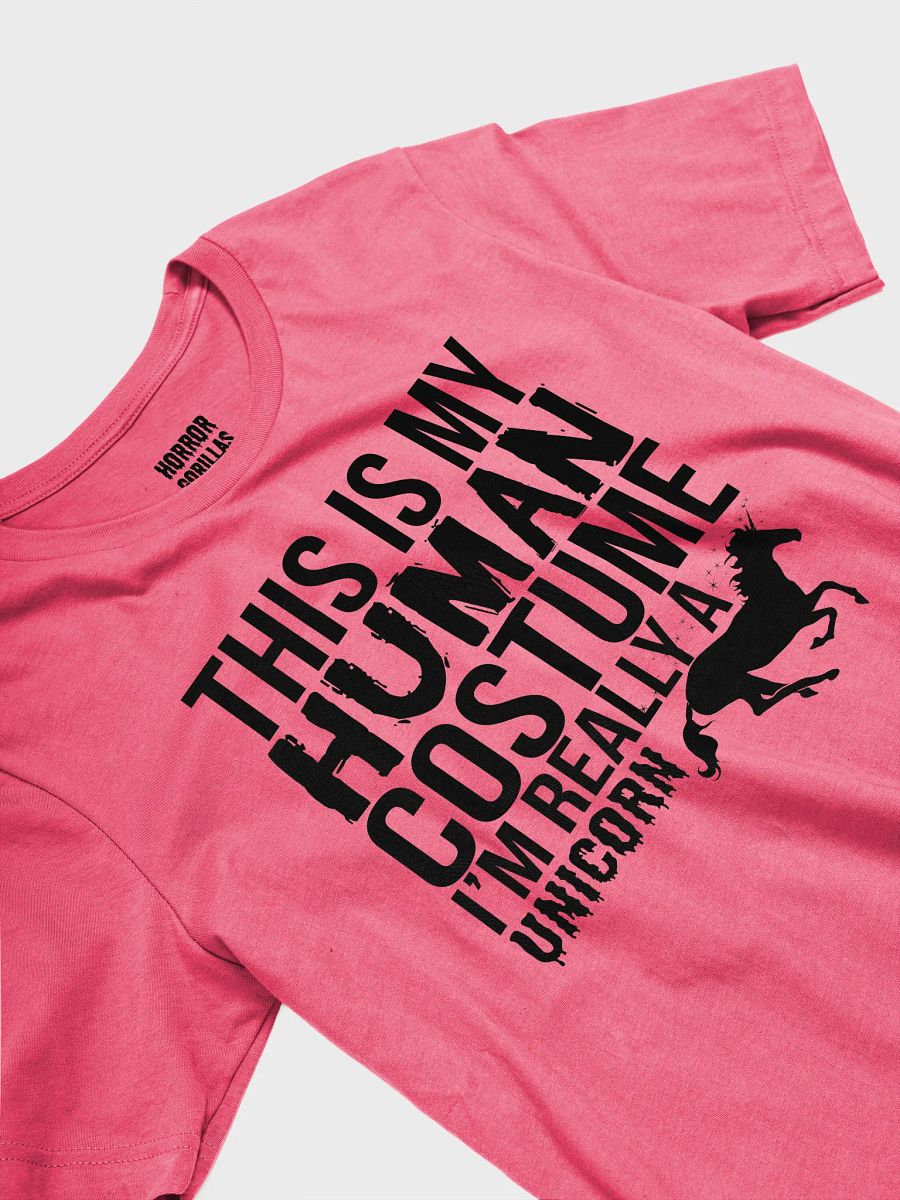 This Is My Human Costume I'm Really A Unicorn Funny Halloween T-Shirt product image (15)