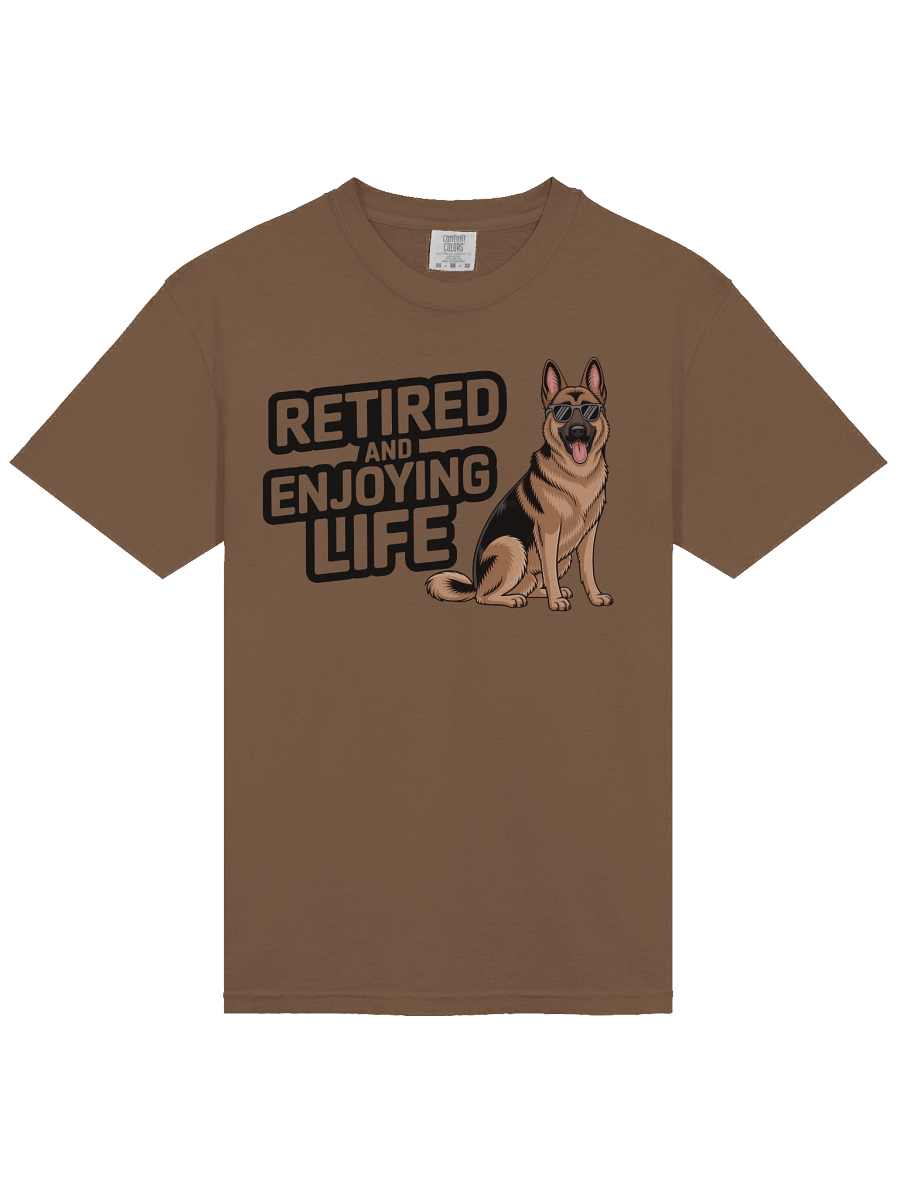 Retired German Shepperd Graphic Tee product image (39)