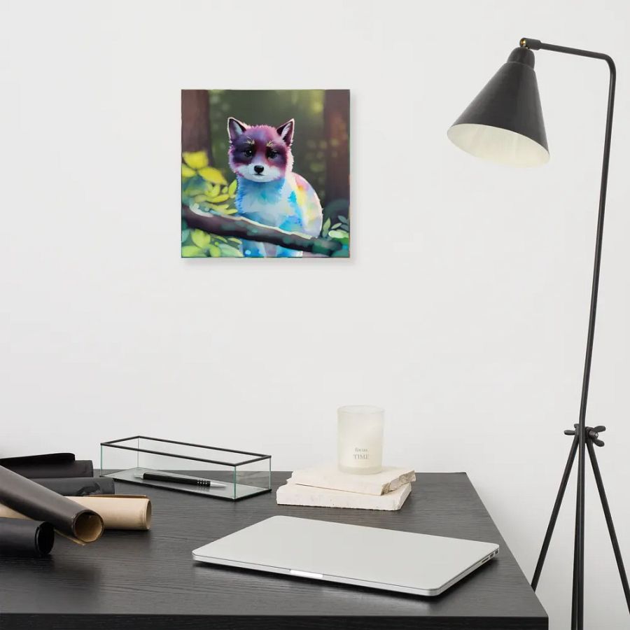 Cute Fox Digital Painting - v3 product image (11)