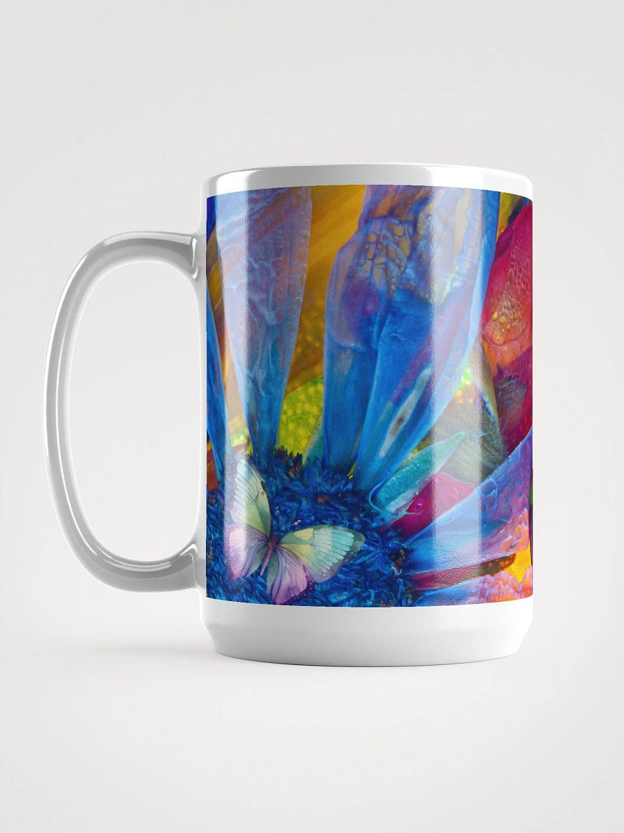 Pressed Flower Art Mug 15 Oz. product image (6)