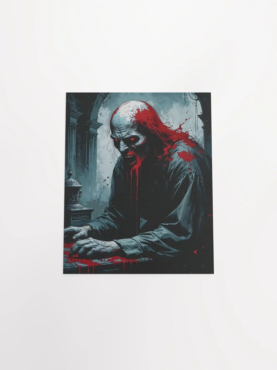 Bloodstained Wrath Matte Poster product image (25)