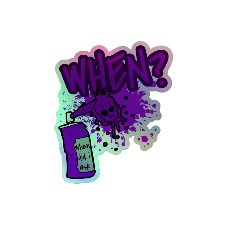 Holographic sticker product image (2)