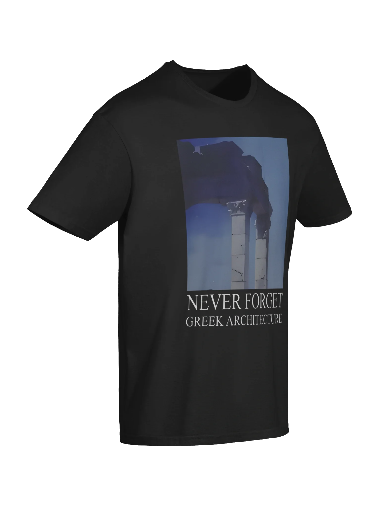 Never Forget Greek Architecture T-Shirt product image (7)