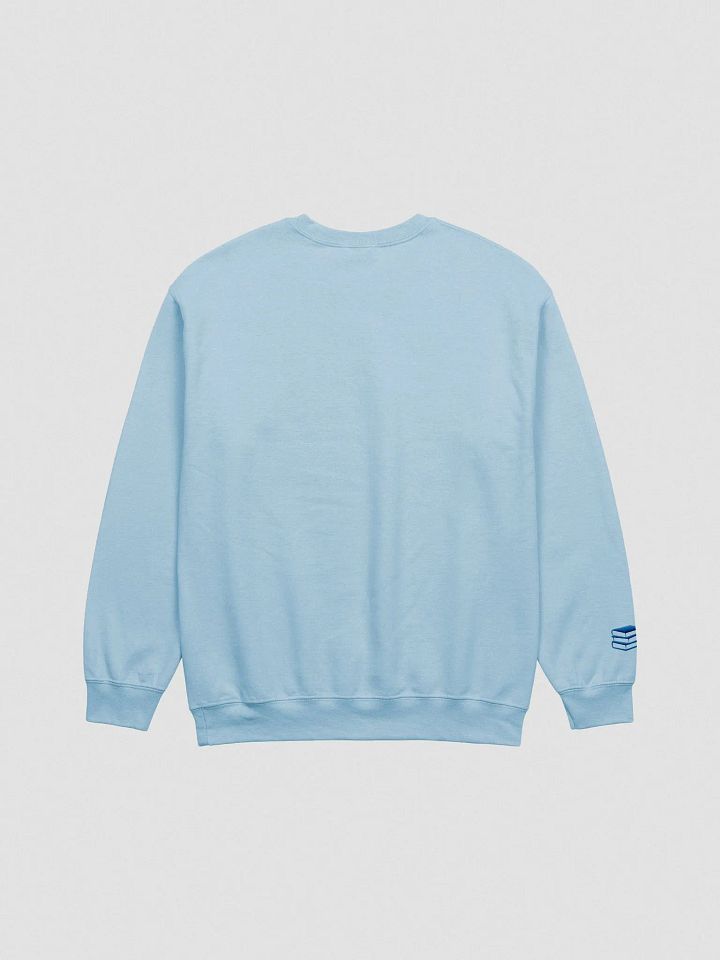 books + yap | embroidered crewneck product image (2)