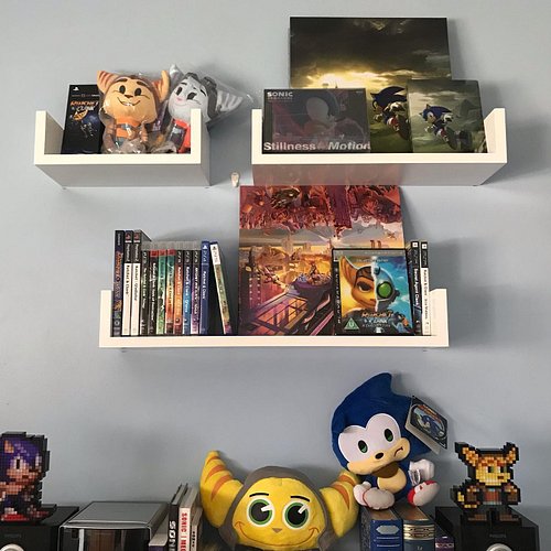 Here’s what I was up to in place of streaming yesterday!

These three shelves have been waiting for years - genuinely - to be...