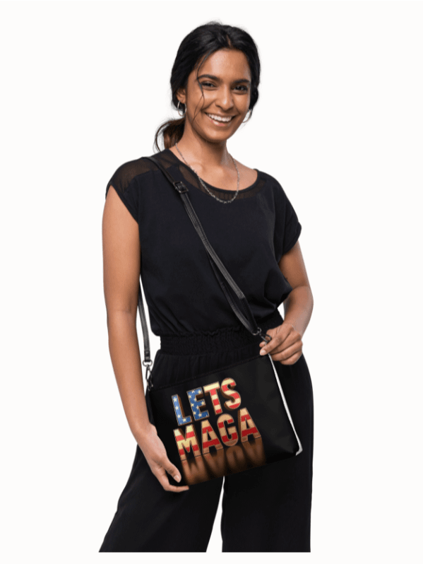 Patriotic Lets Maga Crossbody Bag product image (2)
