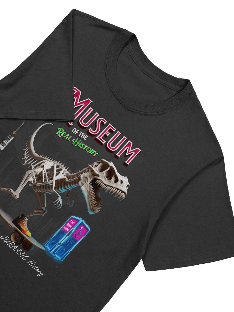 T-Rex skeleton on a skateboard magazine cover product image (3)