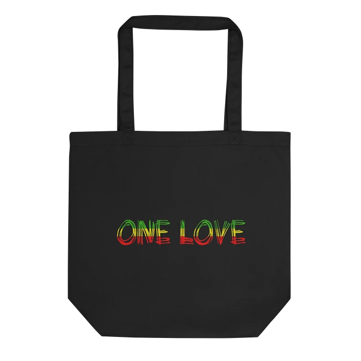 One Love Canvas Tote product image (1)