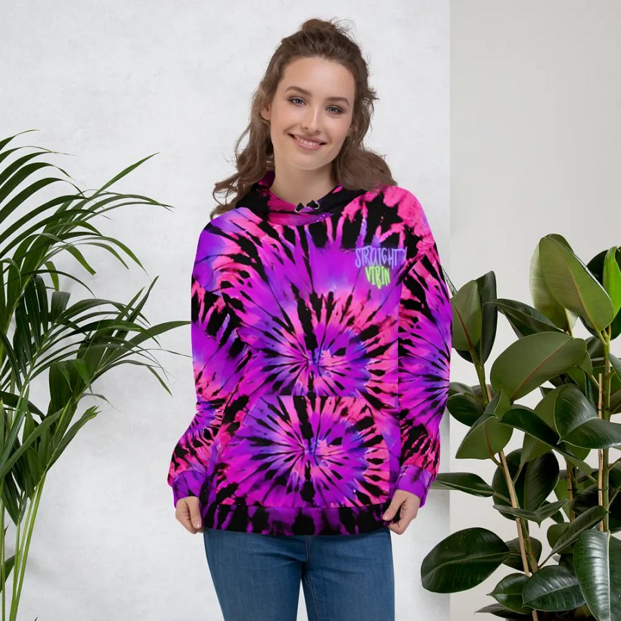 STRAIGHT VIBIN TIEDYE4 HOODIE product image (5)