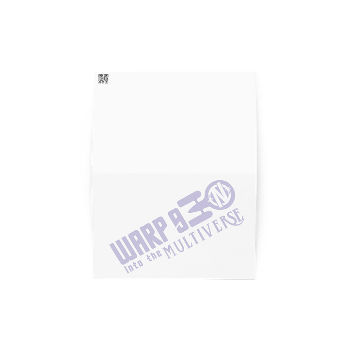 Warp 9 - Grußkarte product image (2)