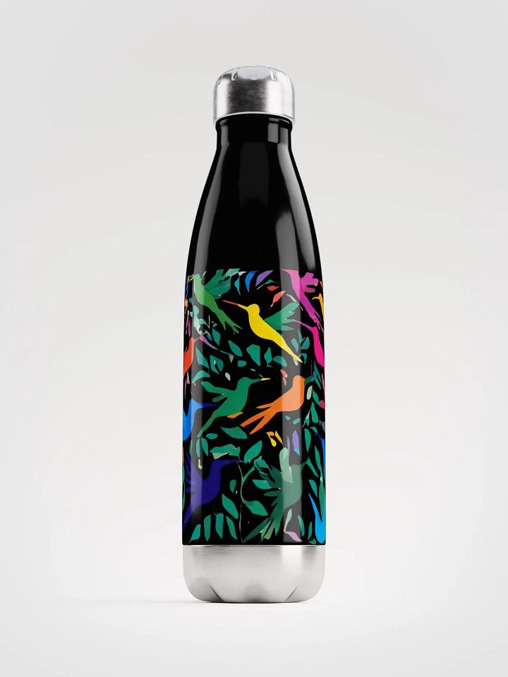 Matisse cutouts  inspired humming bird water bottle product image (1)